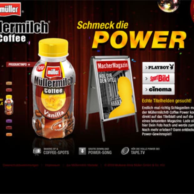Schmeck die Power – Microsite