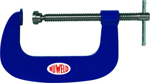 Nuweld G-Clamp Standard Steel 200 mm (Each) for sale | NZ Safety Blackwoods