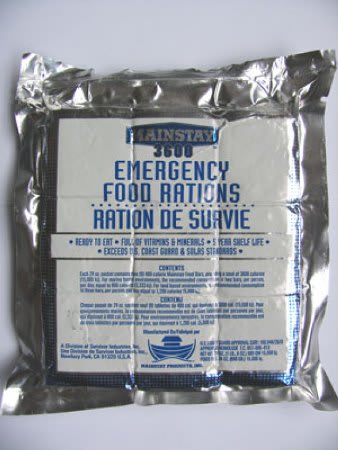 Emergency Food 3 Day Ration (Each) for sale - NZ Safety Blackwoods ...