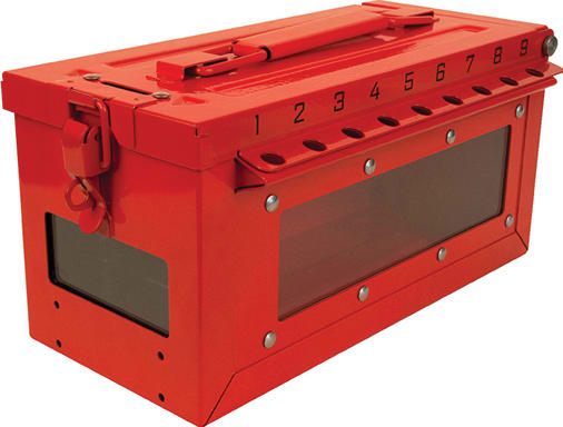 Master Lock S601 Group Lock Box & Side Window-30 lock capacity (Each ...