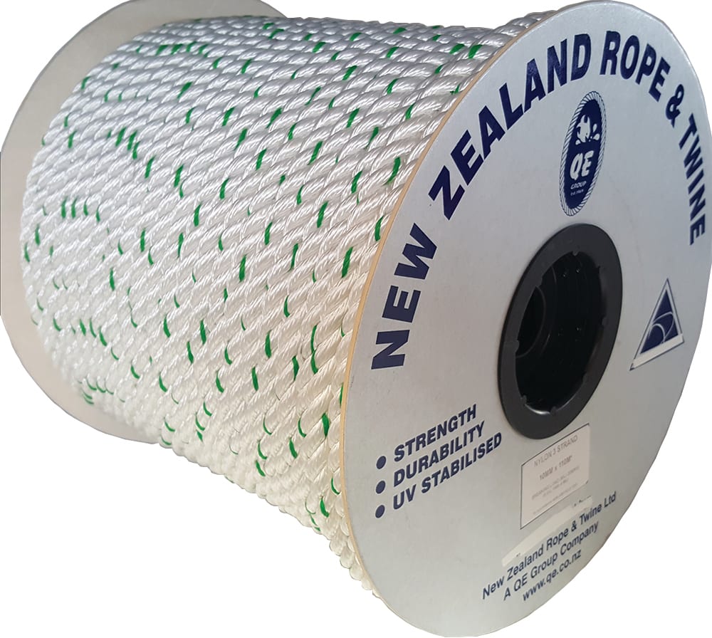 Nylon Rope 3 Strand 16mmx110m Reel (Each) for sale - NZ Safety ...