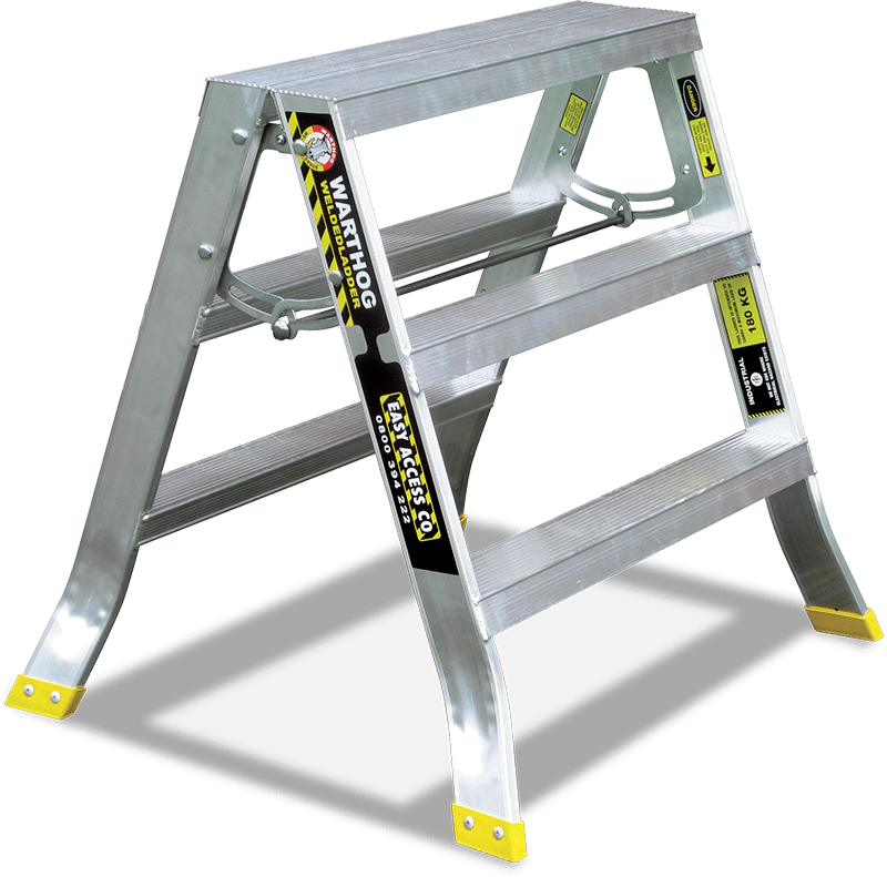Easy Access Warthog Double Side Wide Ladder 3 Step (Each) for sale - NZ ...