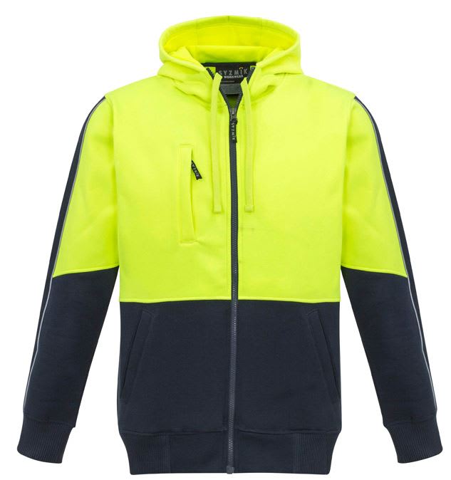 Syzmik, Unisex Hi Vis Full Zip Hoodie, ZT485 (Each) for sale | NZ