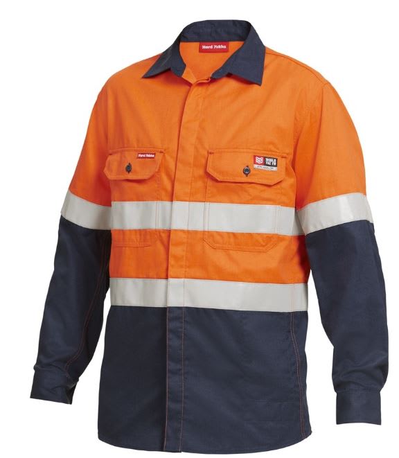 ShieldTEC, 8.4cal Hi Vis FR Shirt, Y04350 (Each) for sale - NZ Safety ...