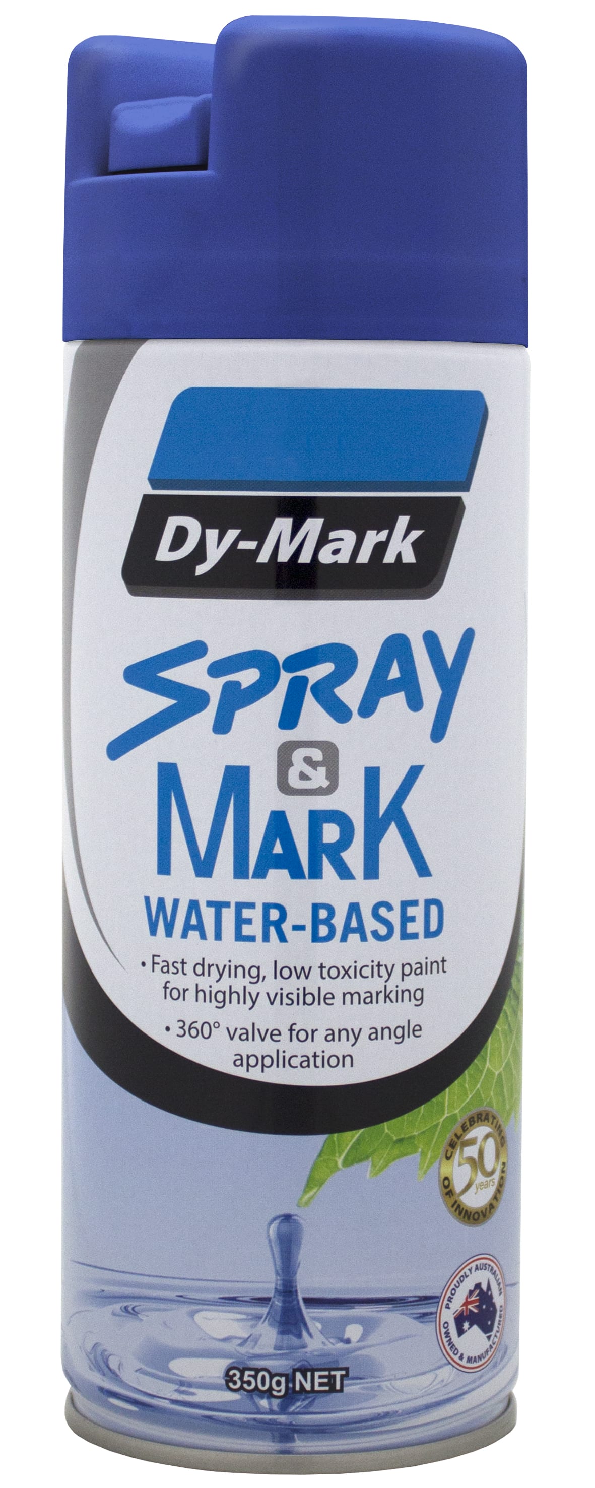 Dy-Mark Spray & Mark Water Based Blue 350g (Each) for sale - NZ Safety ...