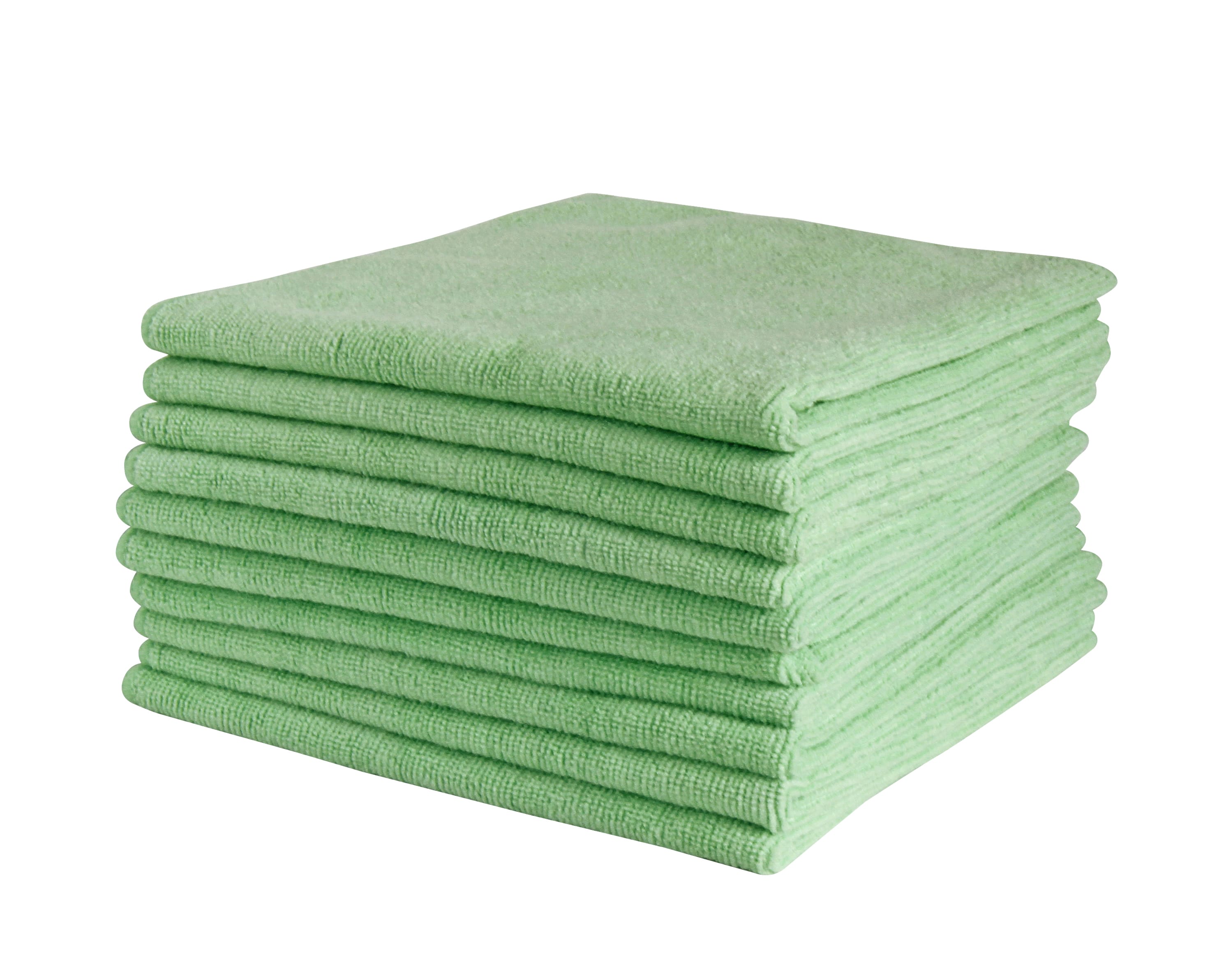 Filta Commercial Microfibre Cleaning Cloth Green-40cm x 40cm-10