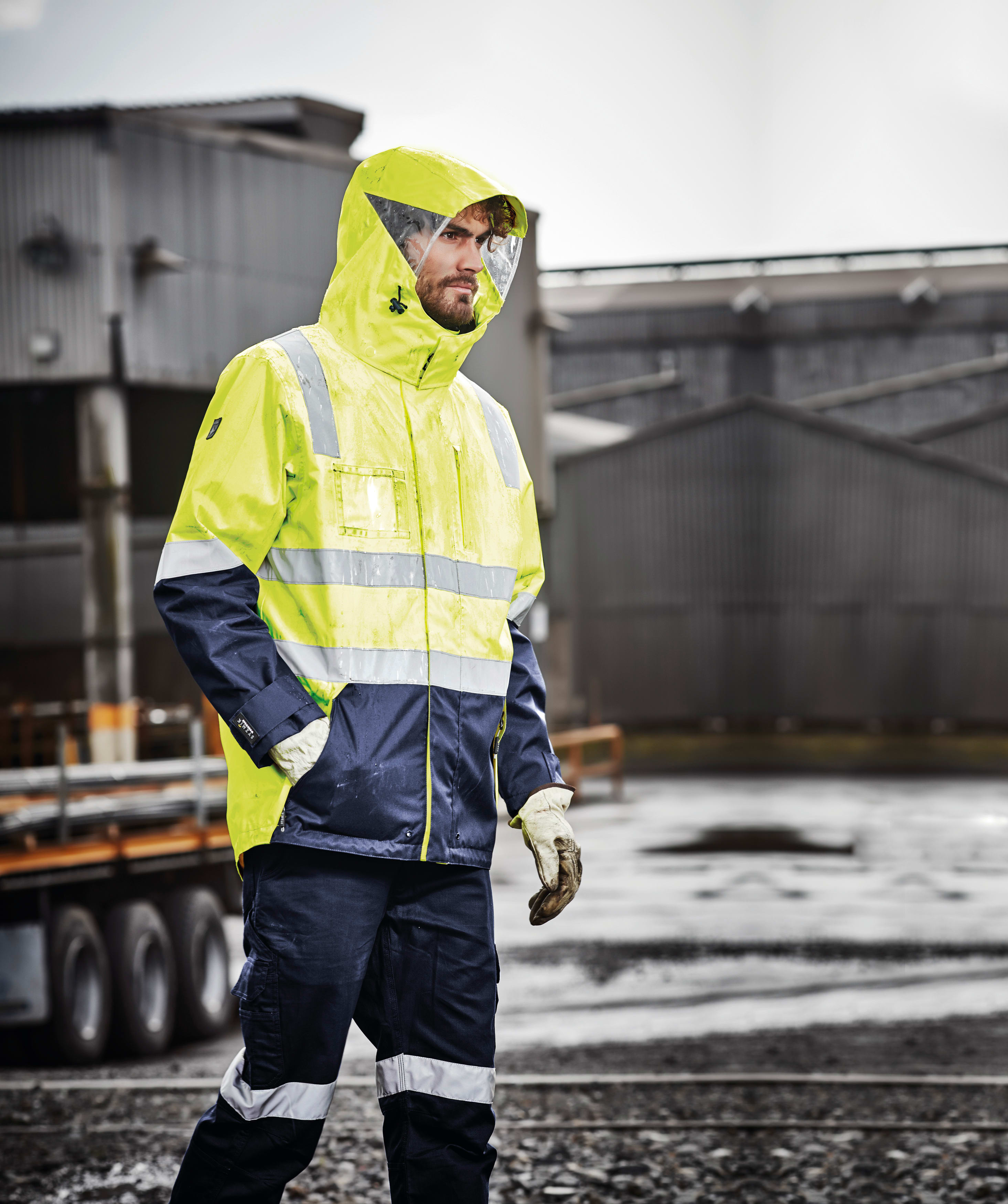 Syzmik, Hi Vis 4 in 1 Jacket, ZJ532 (Each) for sale | NZ Safety
