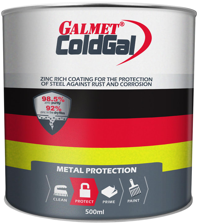 Galmet Cold Galvanising Paint 500ml (Each) for sale NZ Safety