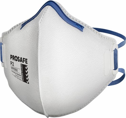 Prosafe Vertical Flat Fold P2 Respirator-30-Box for sale | NZ Safety ...