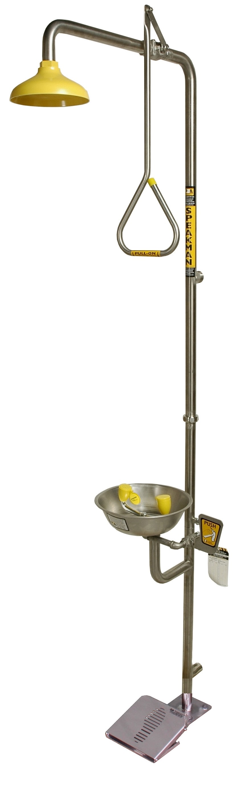 Emergency Deluge Shower w/ Non Aerated Eye Wash-Each for sale | NZ