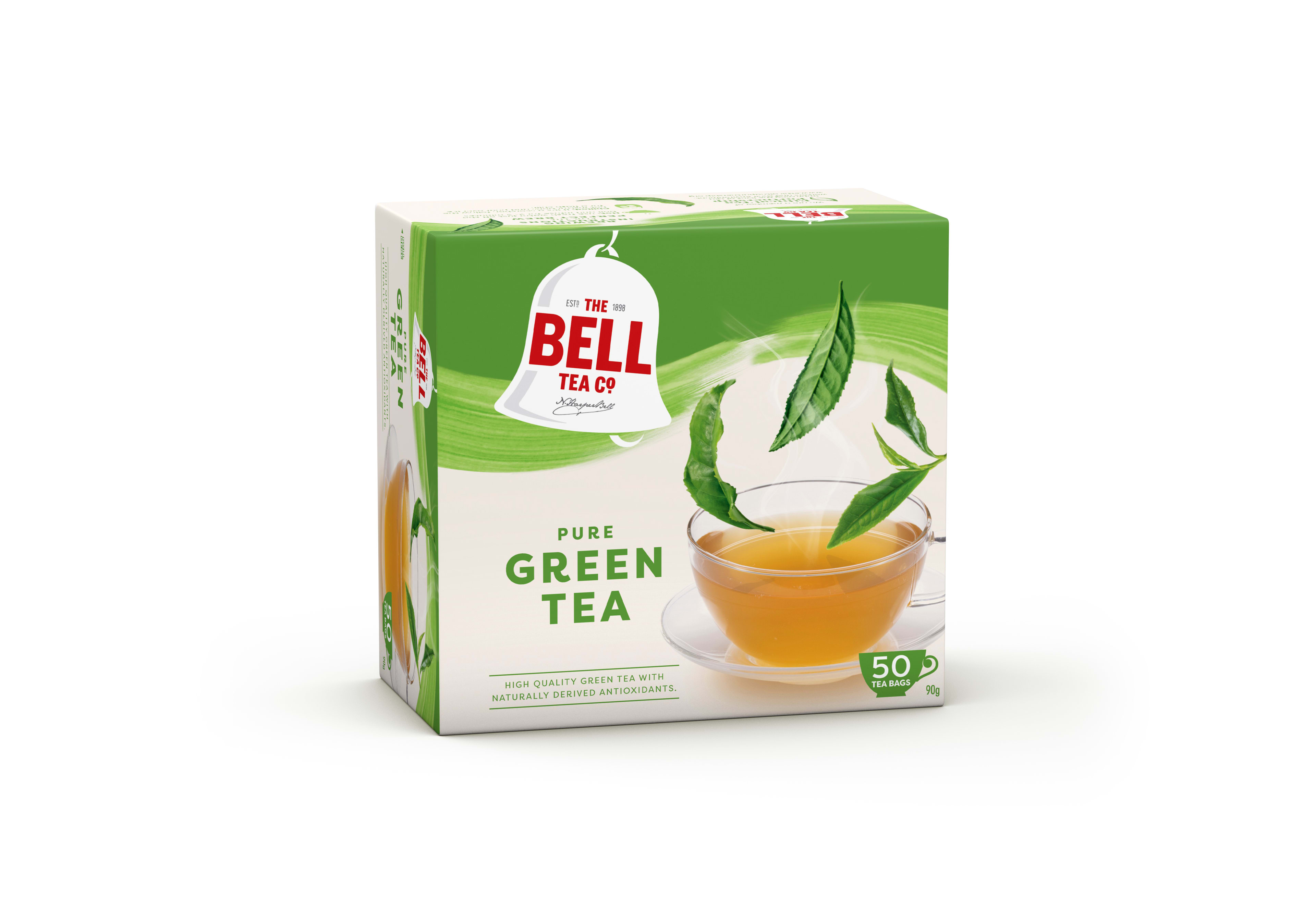 Bell Green Tea Pure Tagless Tea Bags-50 Tea Bags-Box for sale - NZ ...