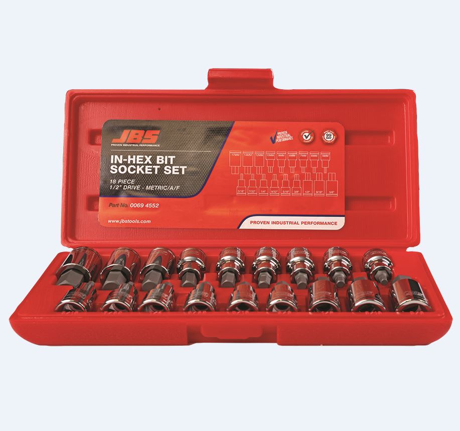JBS 18 Piece Socket Set 1/2