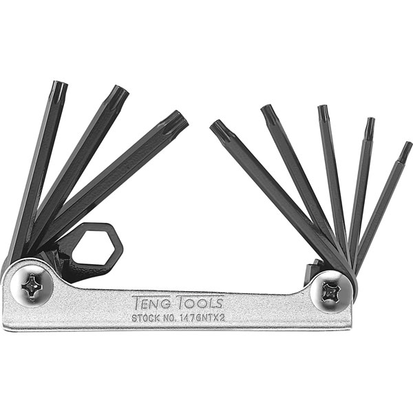 Teng 8 Piece Folding TX Wrench Key Set (Each) for sale - NZ Safety ...