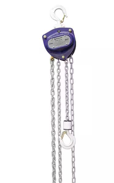 Bullivants Chain Block With OLP - 3.0t - 3m (Each) for sale - NZ Safety ...
