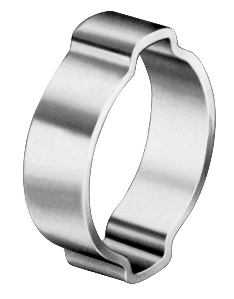 Crimp Ears Example Oetiker 2 Ear Crimp Hose Clamp-40.0 - 43.0mm-Zinc Plated (Each) for ...