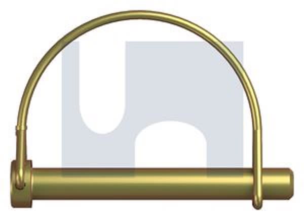 6.0 x 45mm YZP D Type Shaft Locking Pin (Each) for sale - NZ Safety ...