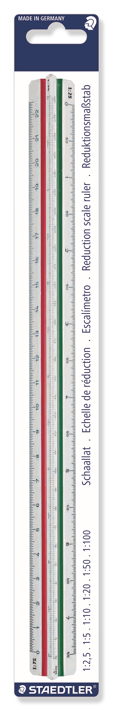Staedtler Mars Scale Ruler 1:2-1:100-Each for sale - NZ Safety Blackwoods.