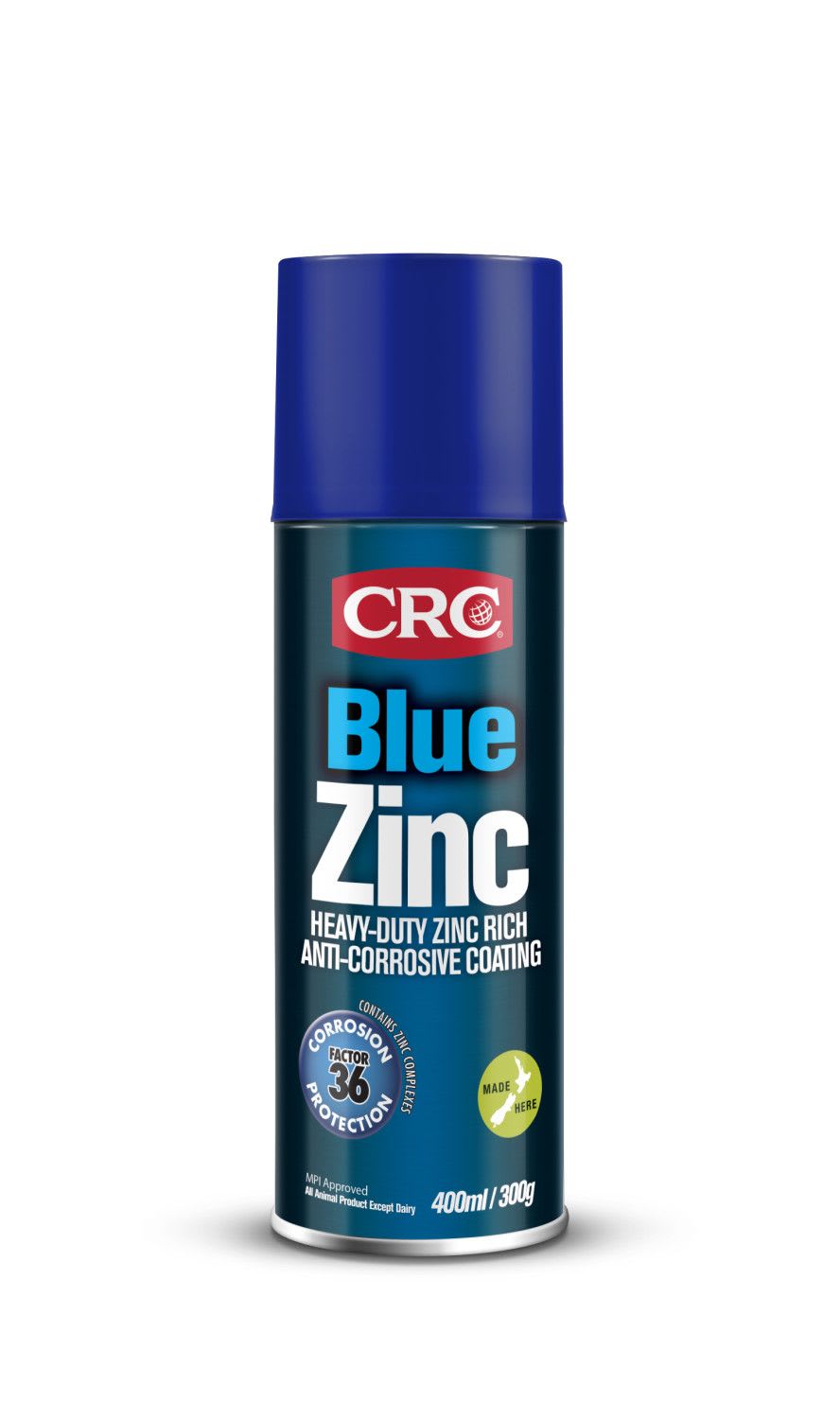 CRC 2097 Blue Zinc 400ml (Each) for sale NZ Safety Blackwoods