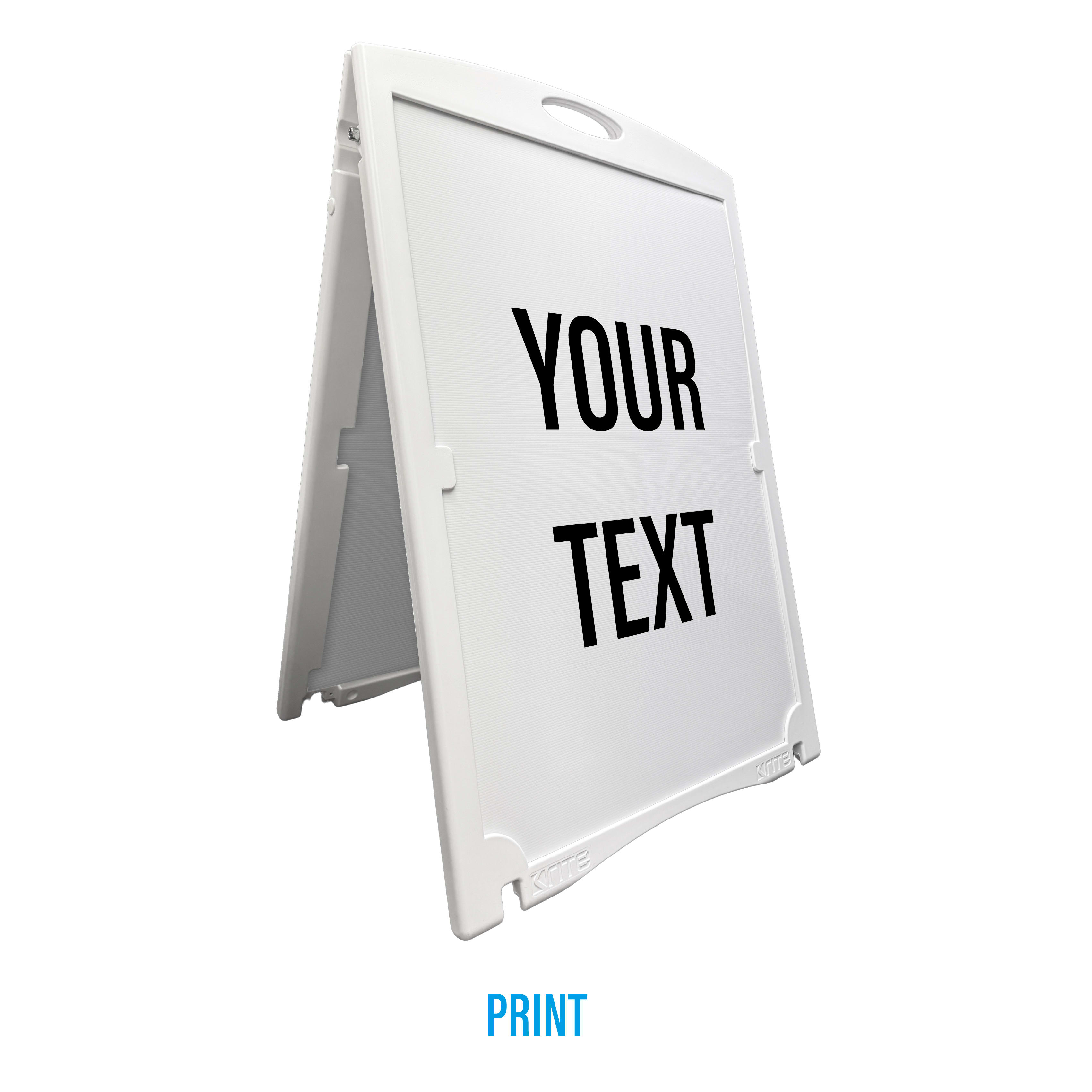 DuroPro A-Frame + x2 Corflute Signs (Printed) (Each) for sale - NZ ...