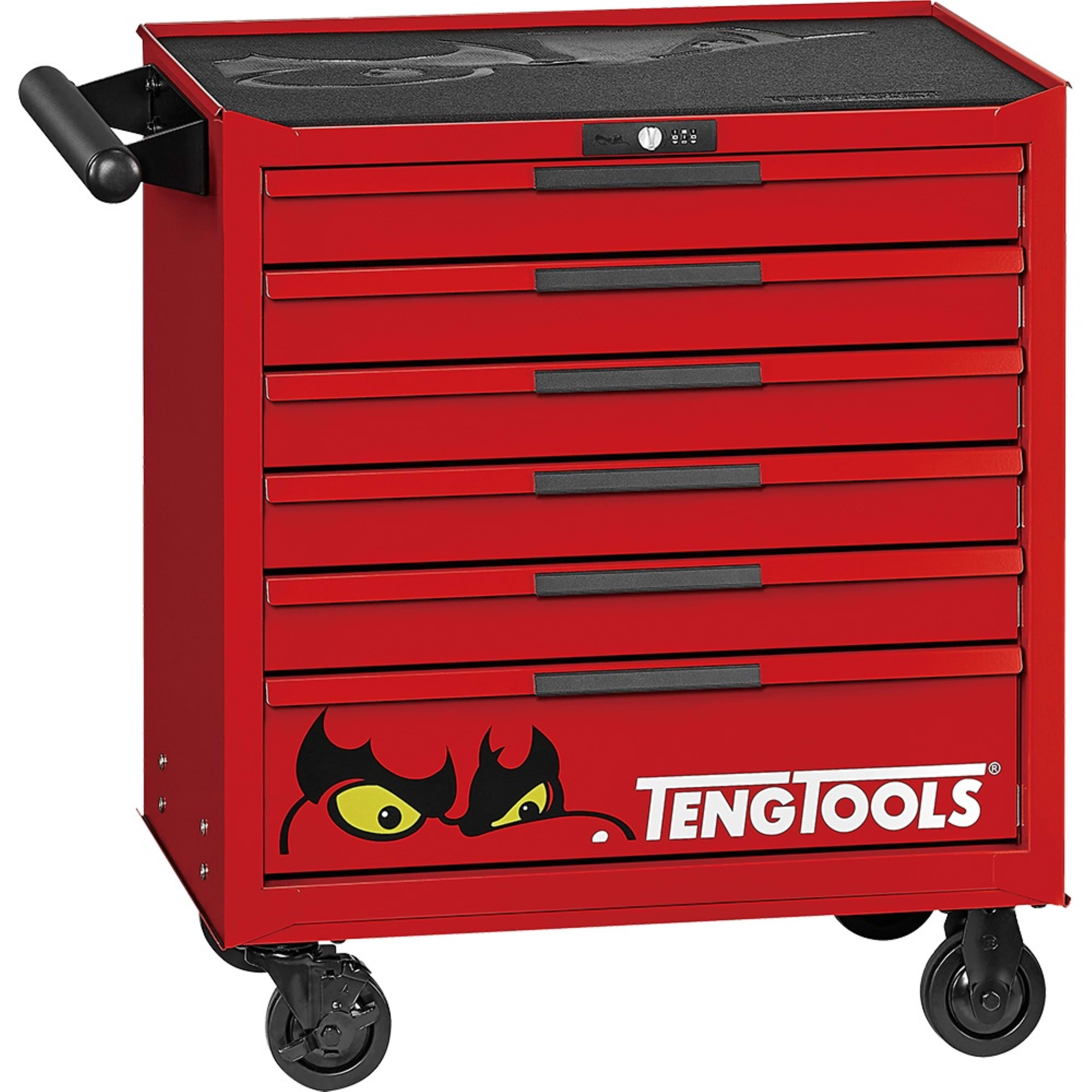 Teng Pro35 26in Low Roller Cabinet 6 Drawers Red (Each) for sale - NZ ...