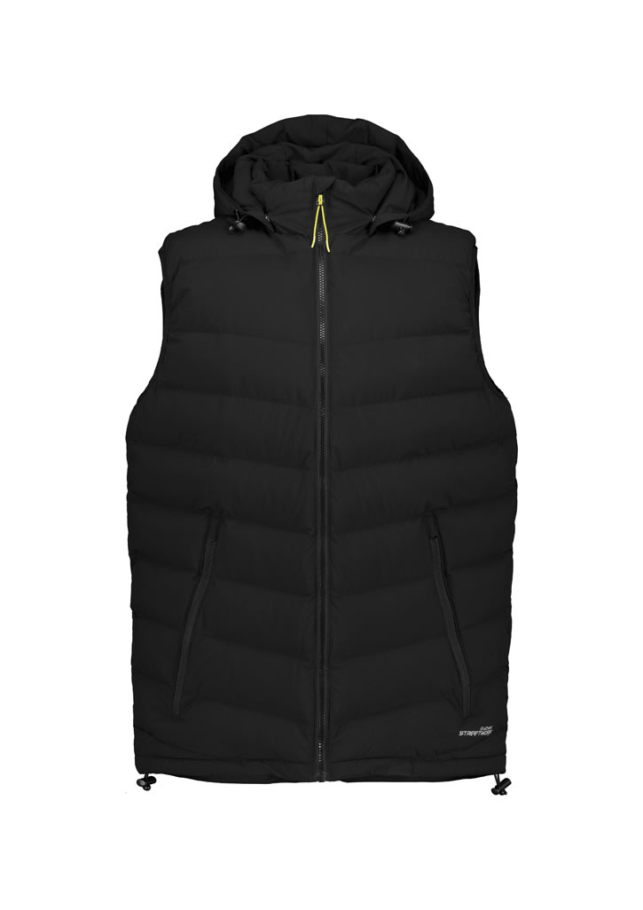 Syzmik Unisex Streetworx Hooded Puffer Vest (Each) for sale | NZ