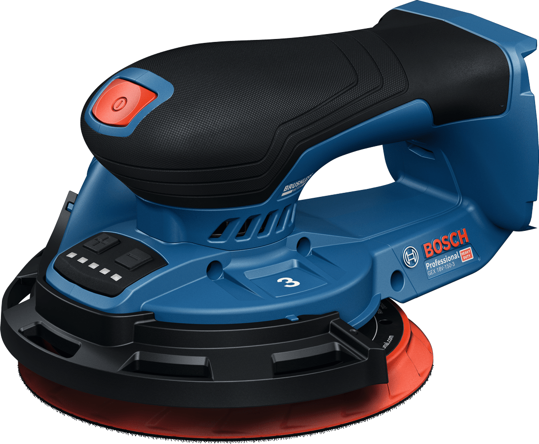 Bosch 0601372904 18V Random Orbital Sander GEX 18V-150-3 (Skin Only ...