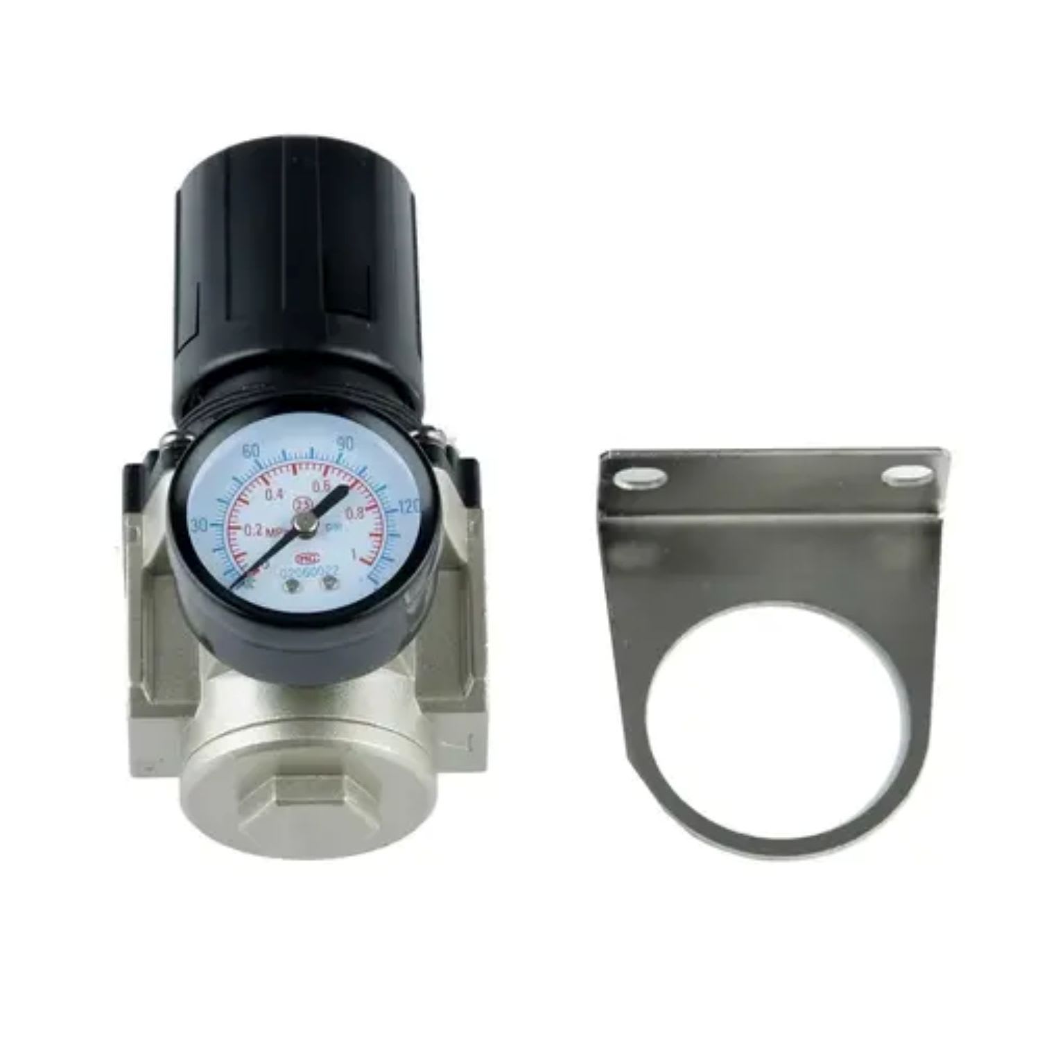 Aluminium Regulator with Bracket & Gauge-1/4