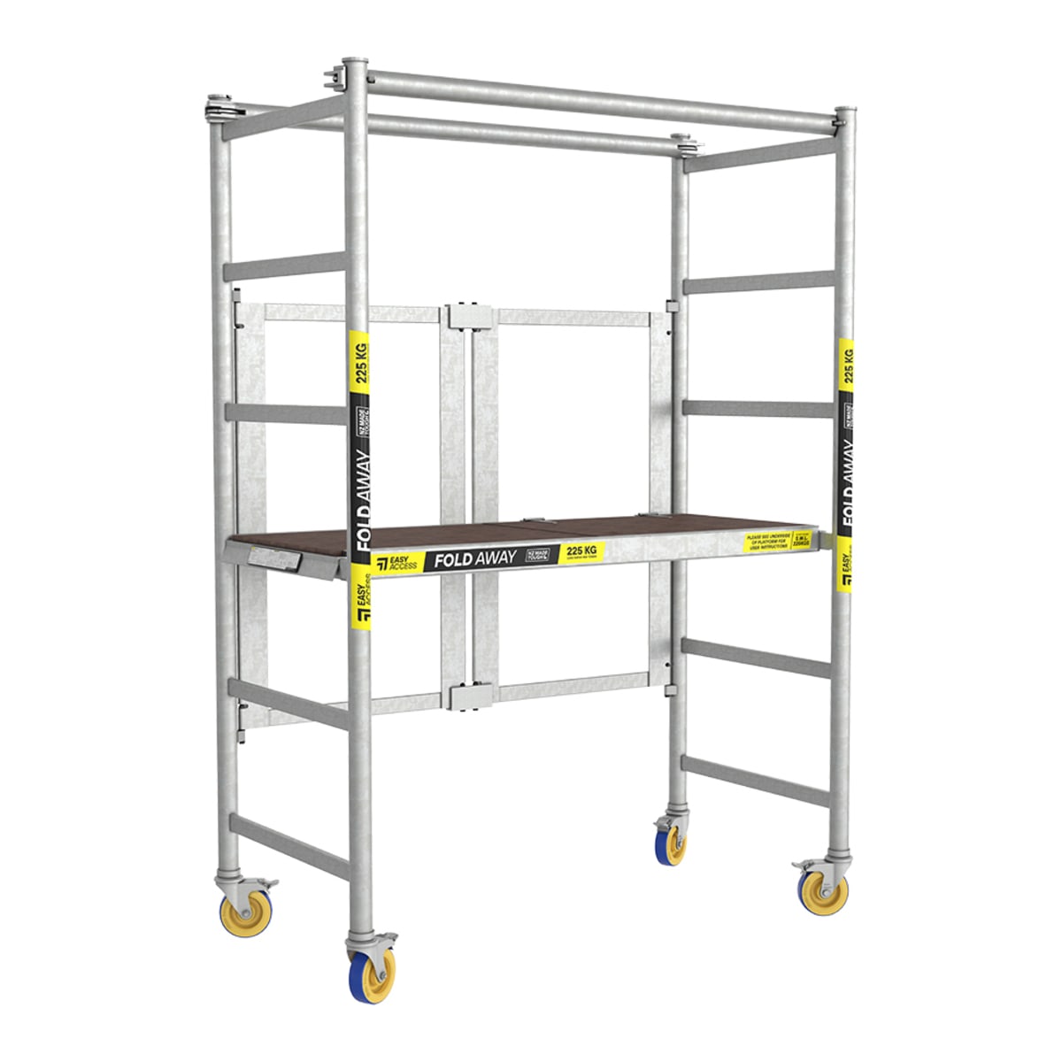 Easy Access Foldaway Scaffold 0.9m-1382mm(L) x 700mm(W) (Each) for sale ...