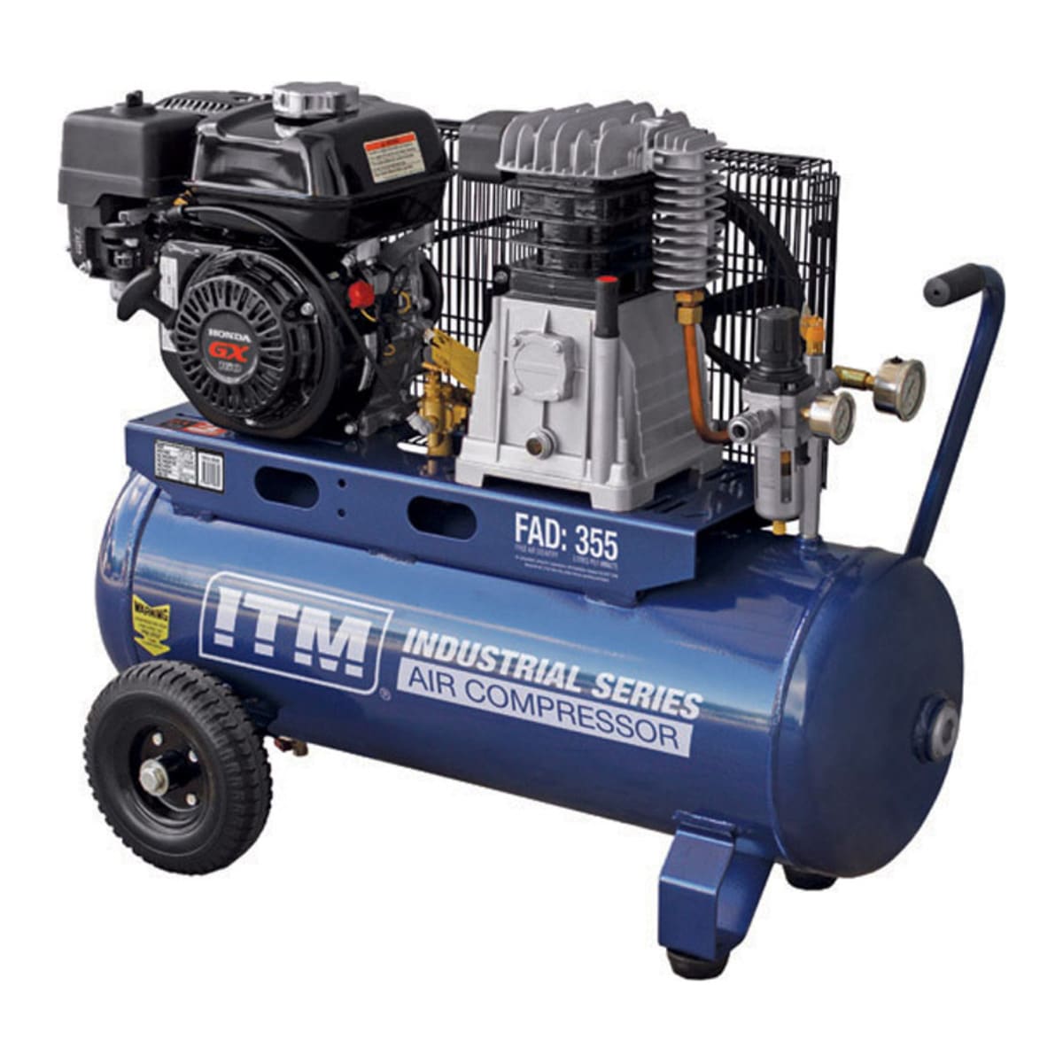 ITM Air Compressor 5.5HP Petrol Honda, 60L-Each for sale | NZ Safety ...