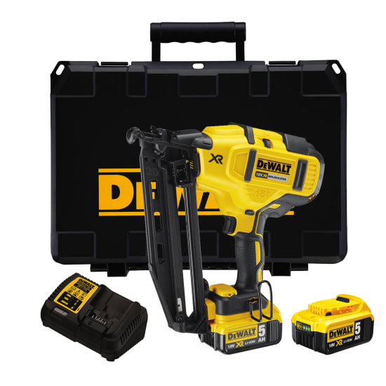 DeWALT 18V XR 16 Gauge Cordless Finishing Nailer NZ Safety Blackwoods