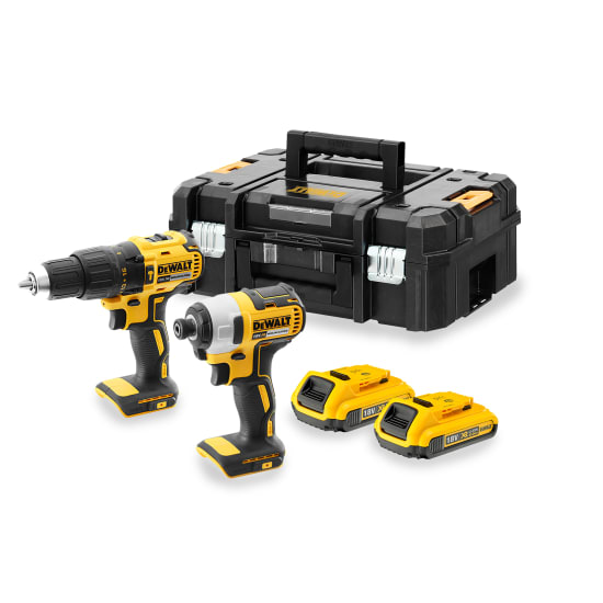DeWALT 18V XR DualSpeed Drill Driver DCK2060D2T XE NZ Safety Blackwoods