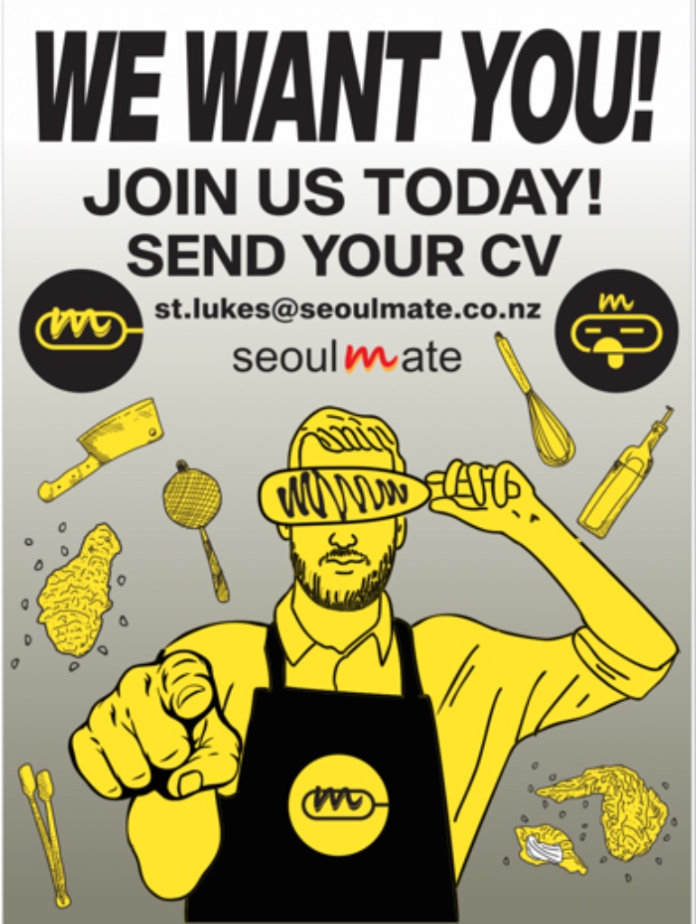 Seoulmate St.Lukes -Kitchen Staff Wanted