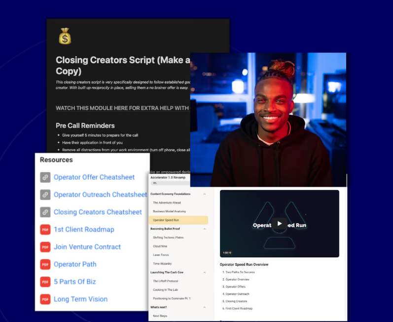 Eddie Cumberbatch Creator Accelerator Update