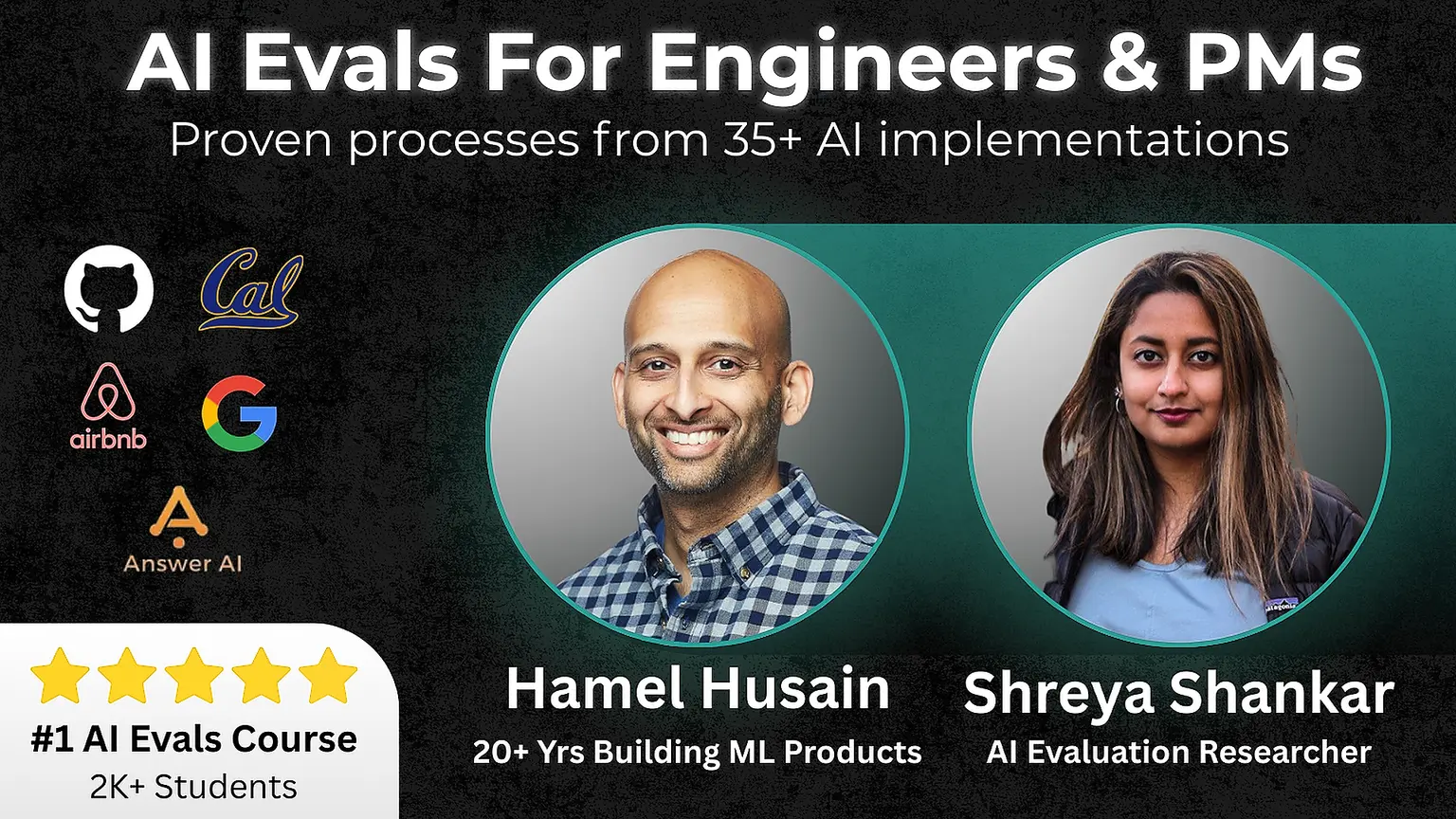 AI Evals For Engineers Pms No 1 Course At Maven