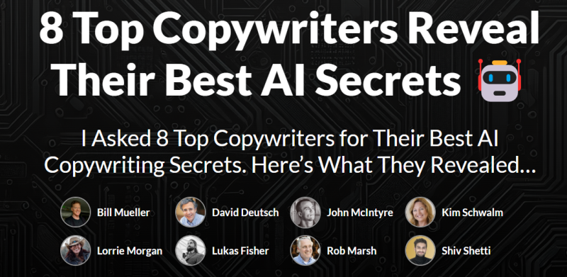 Drop Dead Copy AI Copywriting Secrets Volume