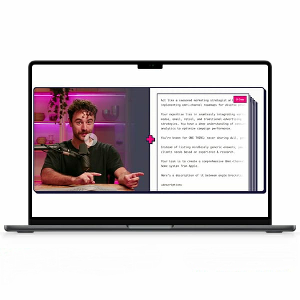Ruben Hassid – How to Prompt ChatGPT Masterclass
