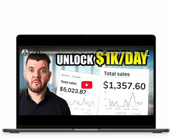 Alex Fedotoff – Brand Builders E-commerce Academy