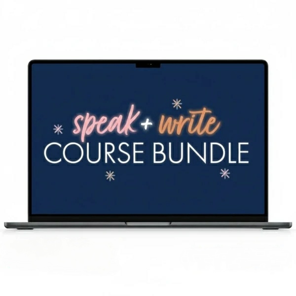 Jess Ekstrom Speak Write Bundle