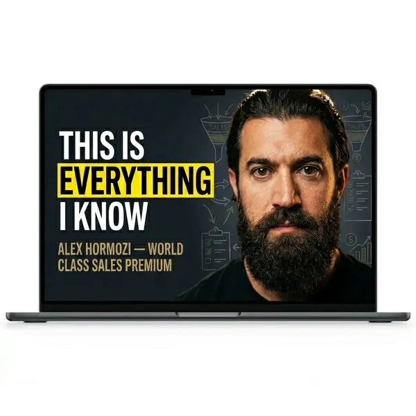 Alex Hormozi – World Class Sales Premium