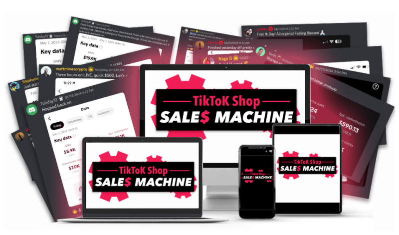 TikTok Shop Sales Machine by Stefan Georgi