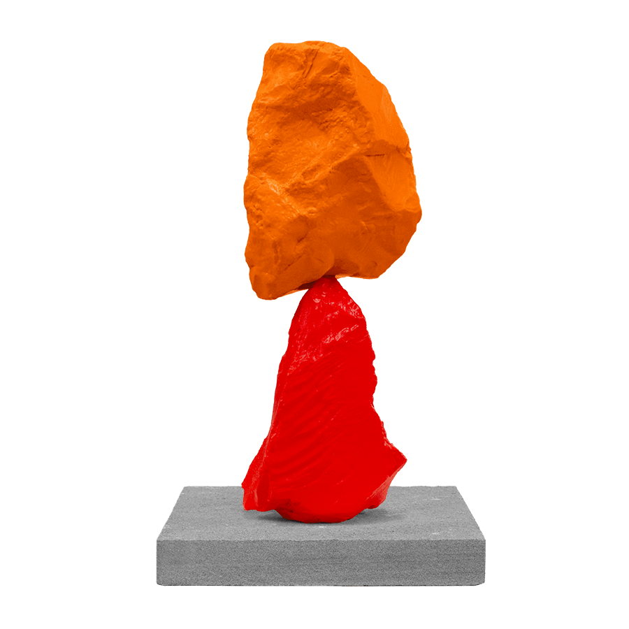 Small Red Orange Mountain 2024 Ugo Rondinone