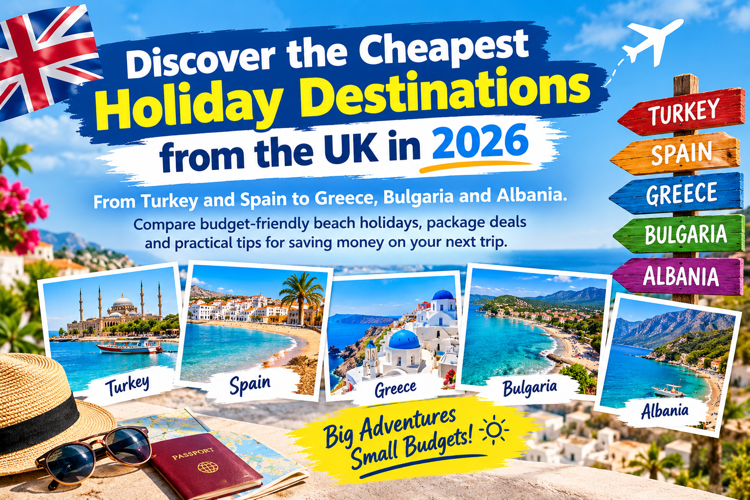 What Are the Cheapest Holiday Destinations from UK in 2026?