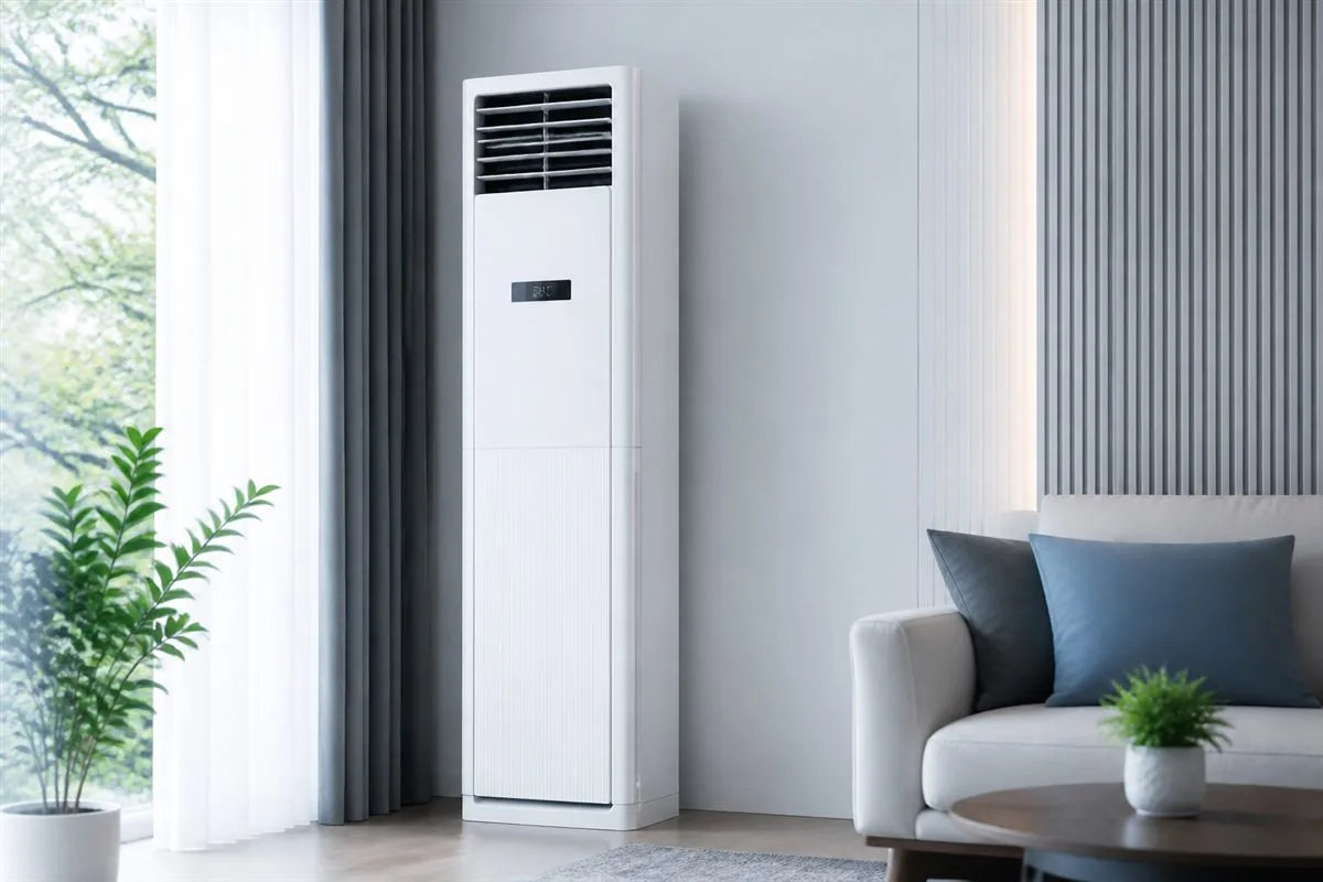 Floor-standing tower air conditioner