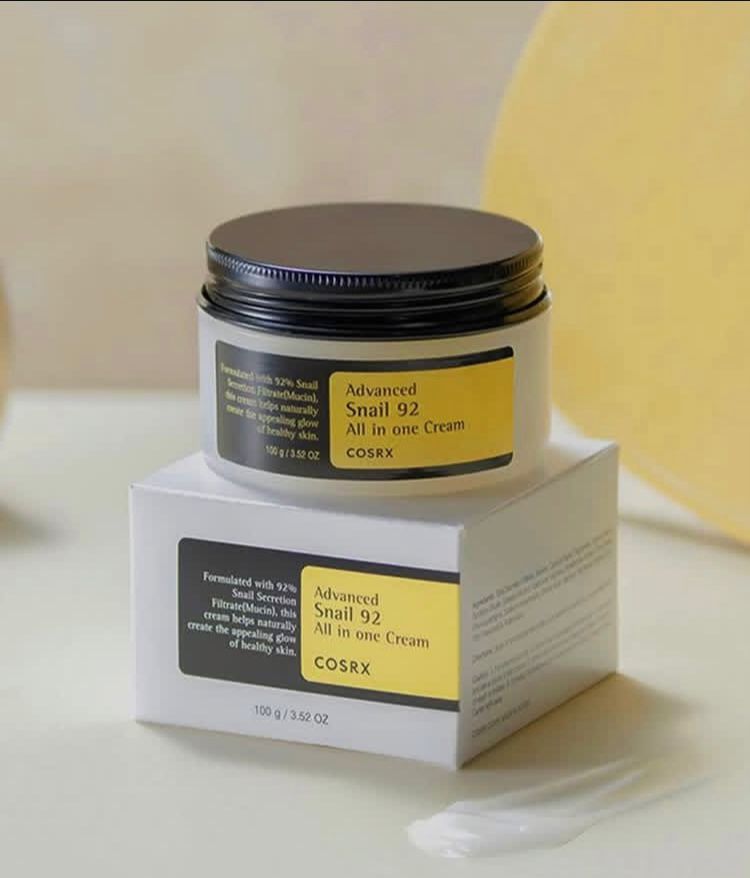 COSRX Advanced Snail 92 All in One Cream 100g - Nourishing Moisturizer for Healthy Skin