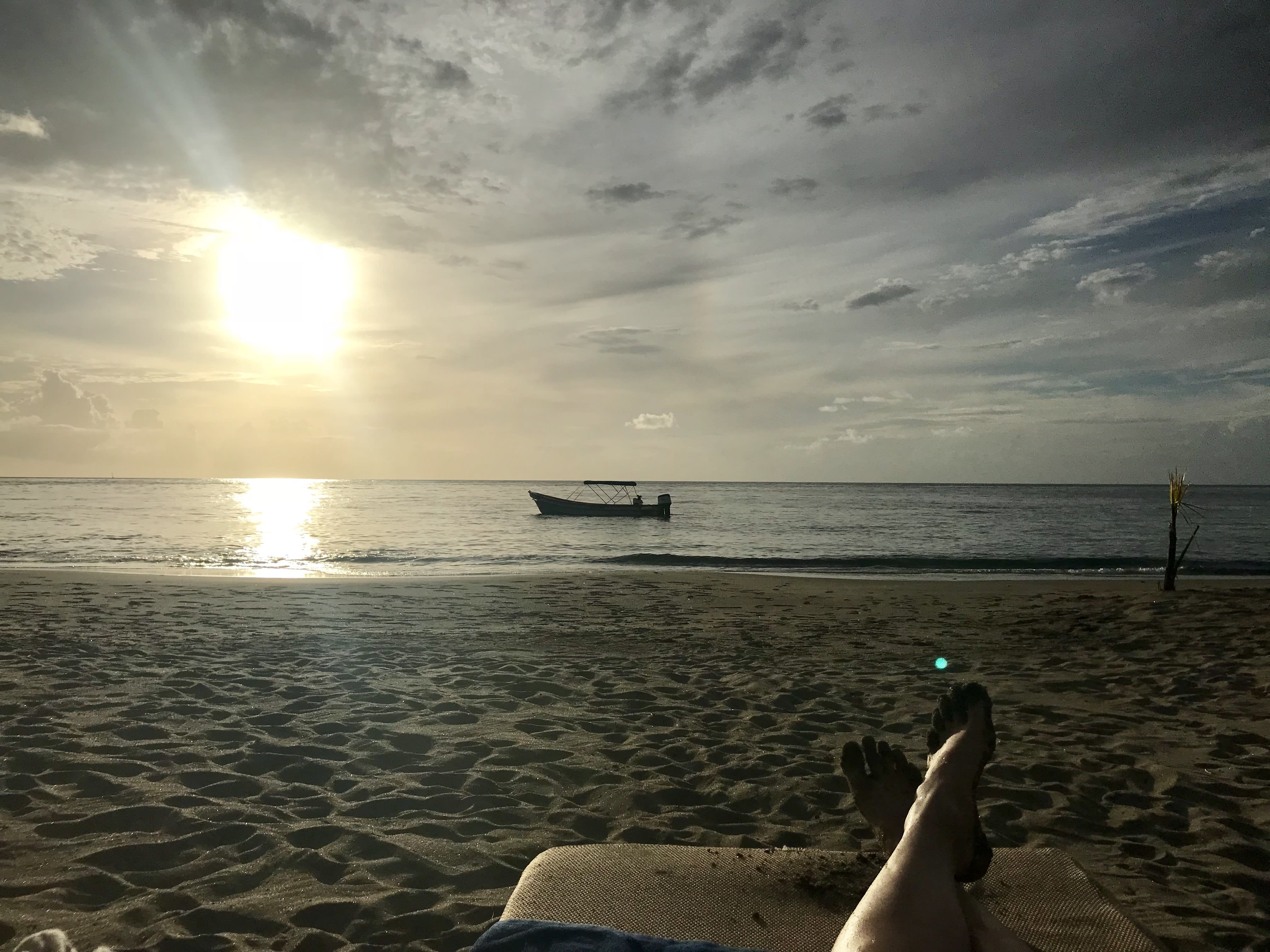 Volcanic mud bath experience