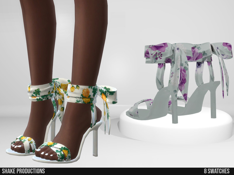 Sims 4 892- Print High Heels by ShakeProductions