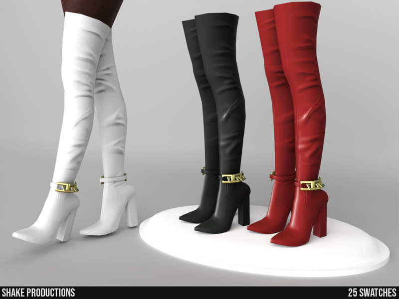 Sims 4 High Heel Boots - S072305 by ShakeProductions