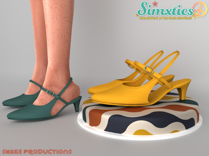Sims 4 Simxties High Heels 2 by ShakeProductions