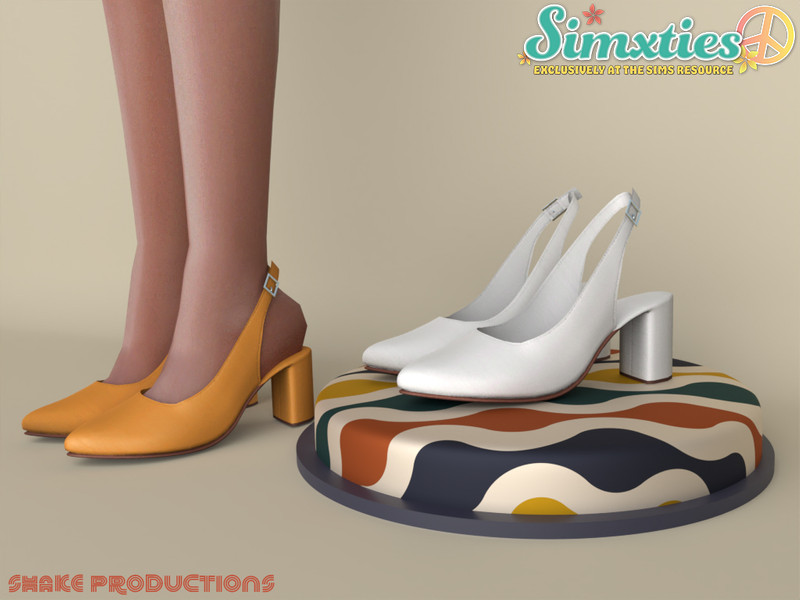 Sims 4 Simxties High Heels 1 by ShakeProductions