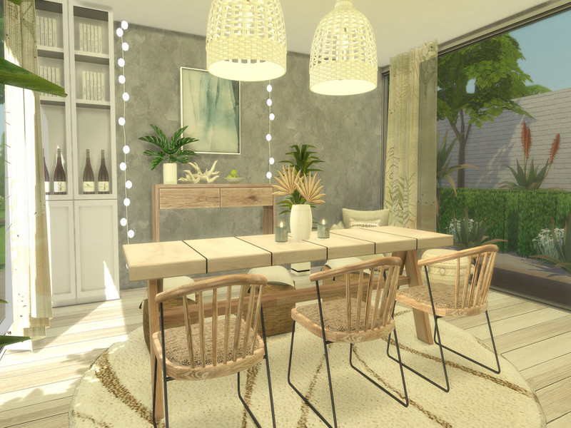 Sims 4 Kanaya Diningroom by Suzz86